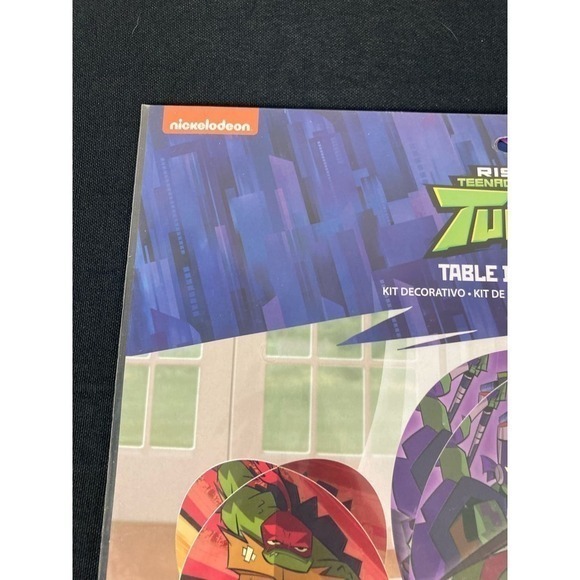 NEW Nickelodeon TMNT Table Decorating Kit Teenage Mutant Ninja Turtles Party - Picture 11 of 12